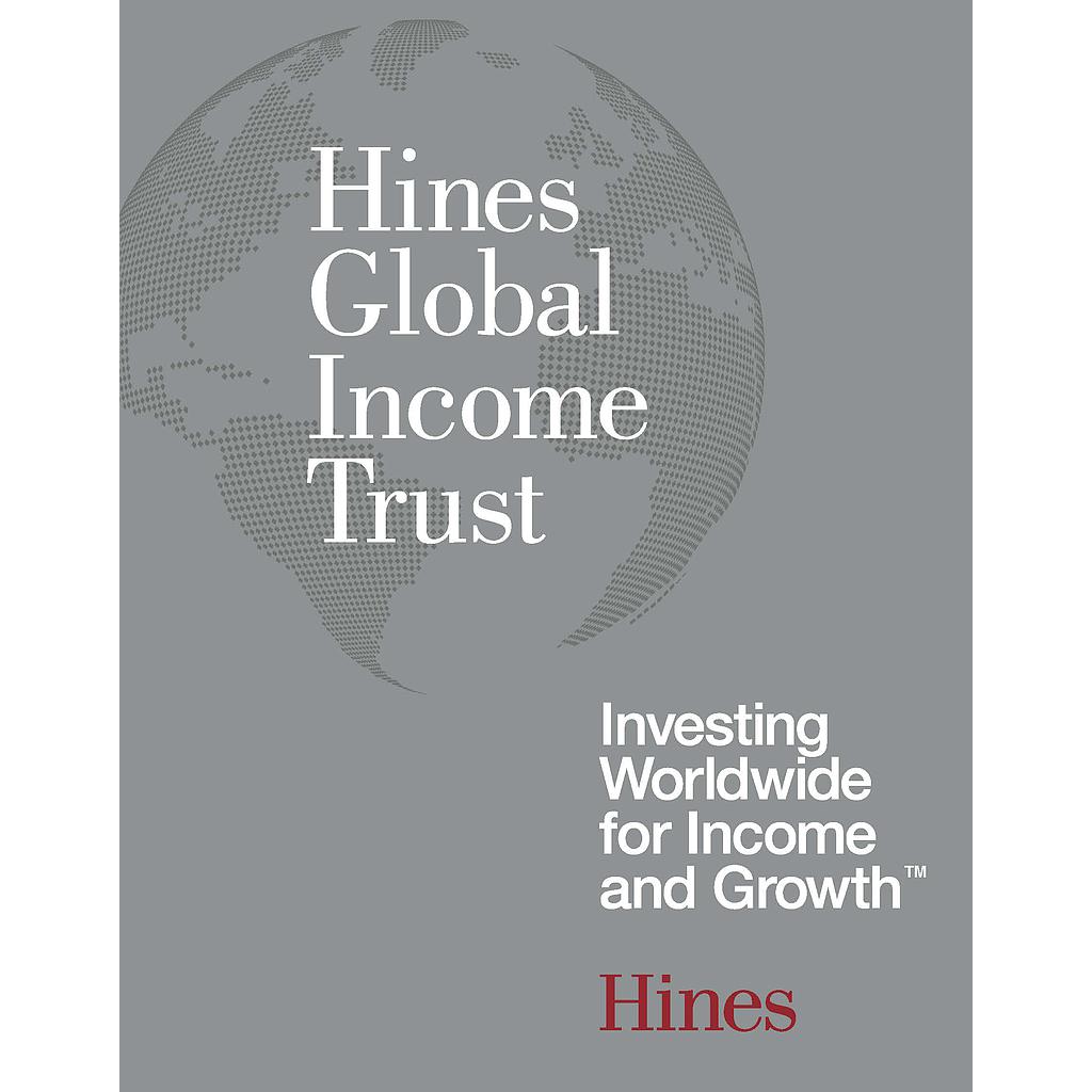 Hines Global Income Trust Investor Kit | USBI